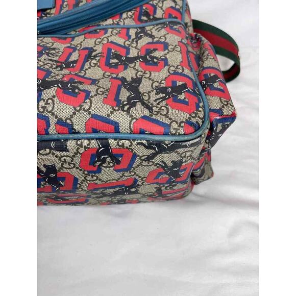 Gucci GG Supreme Wolf Diaper Bag SPB-JB 356247 - Picture 4 of 16